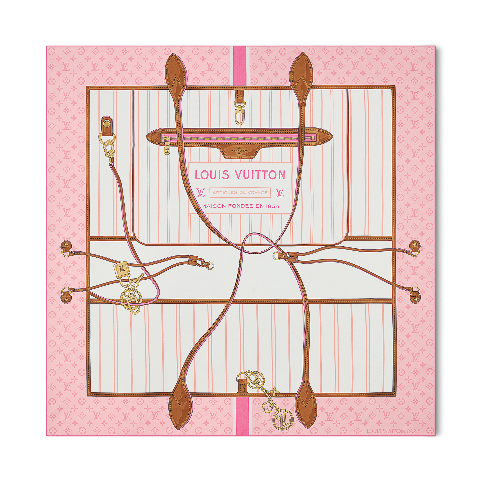 My Neverfull Square 90 S00 - Women - Accessories | LOUIS VUITTON ®